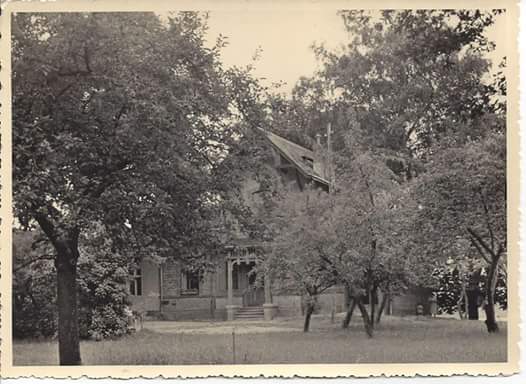 Das Haus an der Seestraße auf einer alten Aufnahme